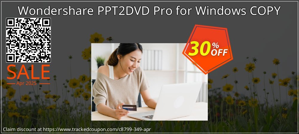 Wondershare PPT2DVD Pro for Windows COPY coupon on April Fools' Day offering sales