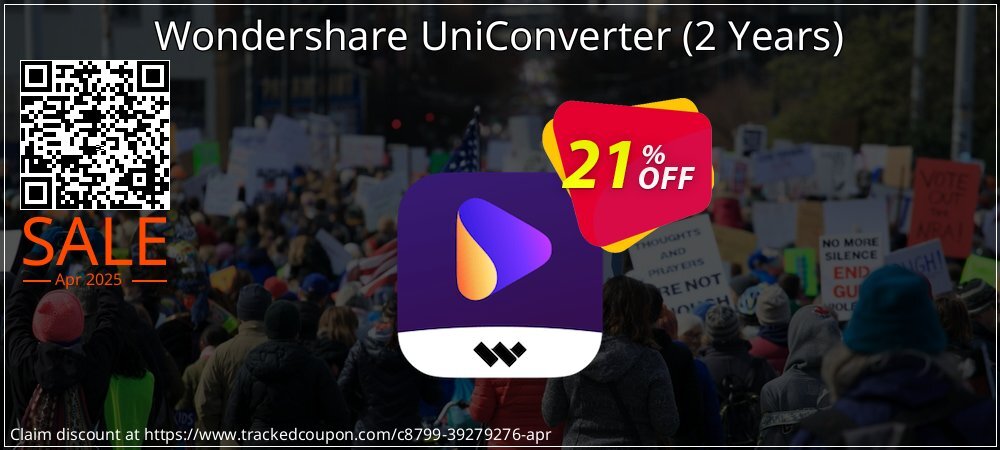 Wondershare UniConverter - 2 Years  coupon on World Party Day promotions