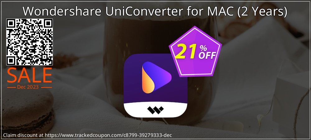 Wondershare UniConverter for MAC - 2 Years  coupon on National Cheese Day offering discount