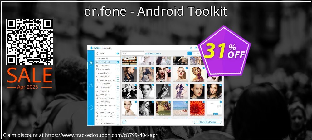 dr.fone - Android Toolkit coupon on Tell a Lie Day discounts