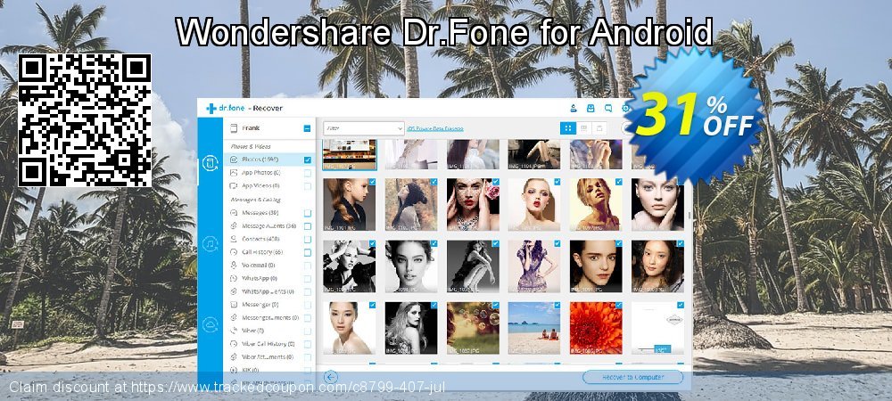 Claim 31% OFF Wondershare Dr.Fone for Android Coupon discount May, 2020