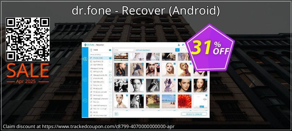 dr.fone - Recover - Android  coupon on Mother Day offer