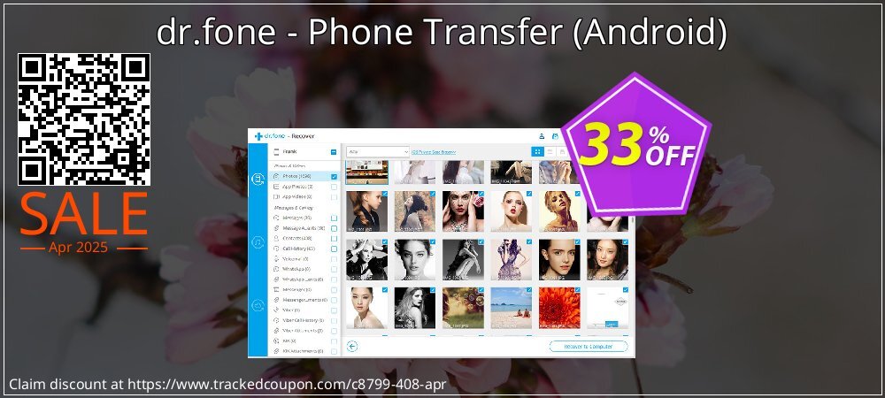 dr.fone - Phone Transfer - Android  coupon on Camera Day offering discount