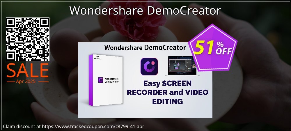 Wondershare DemoCreator coupon on World Whisky Day offering sales