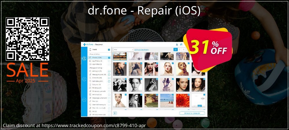 dr.fone - Repair - iOS  coupon on National Walking Day offering discount