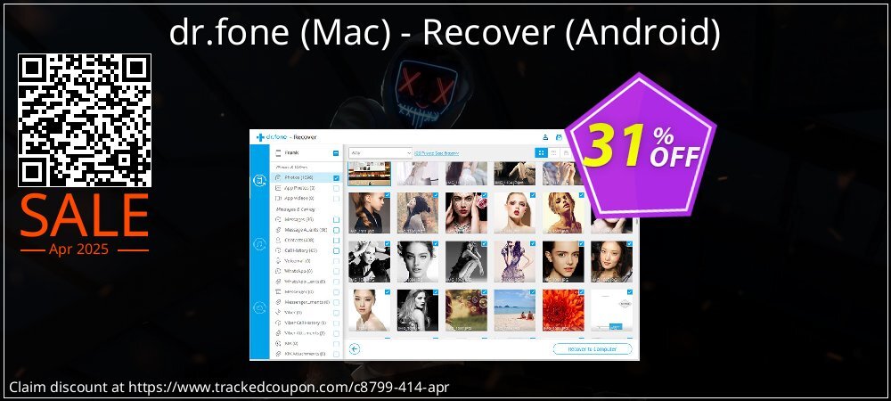 dr.fone - Mac - Recover - Android  coupon on Tell a Lie Day promotions