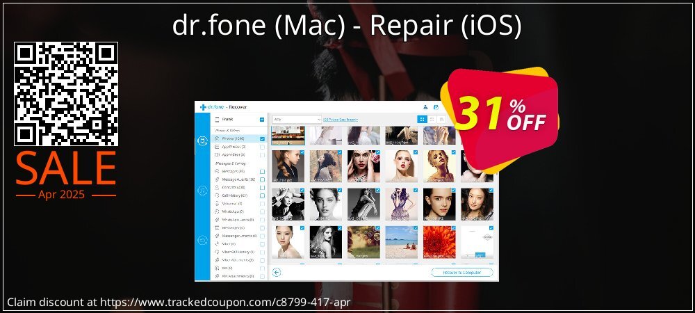 dr.fone - Mac - Repair - iOS  coupon on April Fools' Day offer