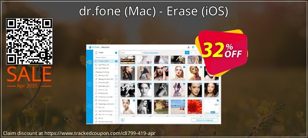 dr.fone - Mac - Erase - iOS  coupon on National Smile Day offering sales