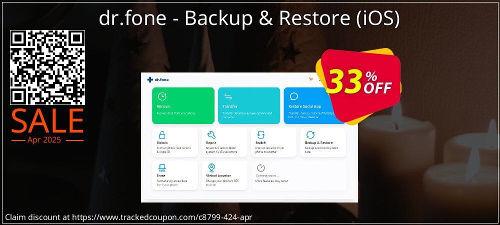 dr.fone - Backup & Restore - iOS  coupon on National Smile Day deals