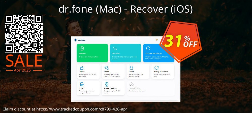 dr.fone - Mac - Recover - iOS  coupon on World Party Day offer