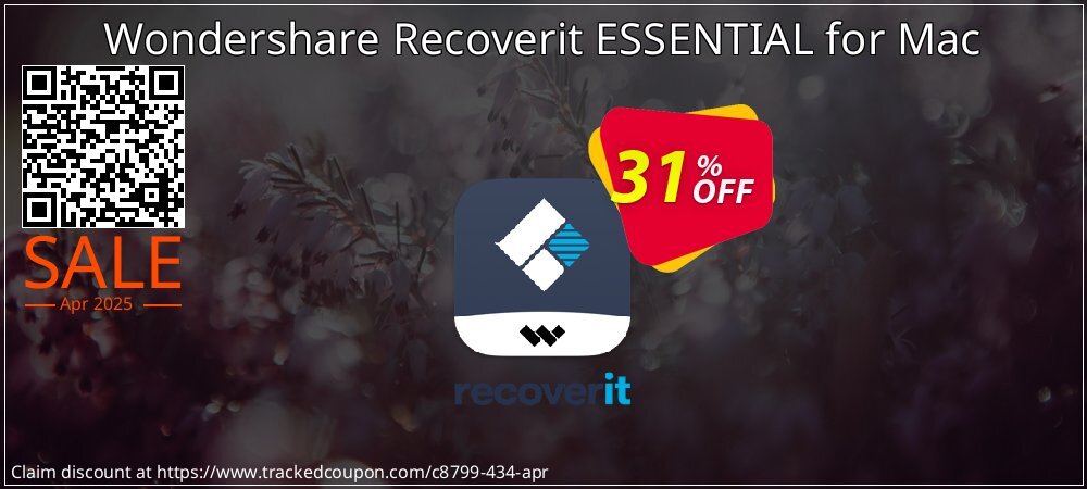 Wondershare Recoverit ESSENTIAL for Mac coupon on National Smile Day offer