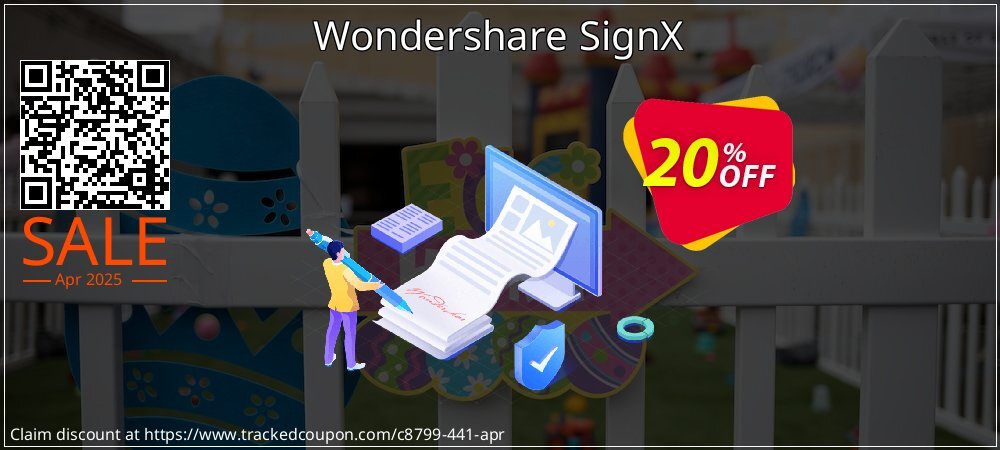 Wondershare SignX coupon on World Party Day promotions