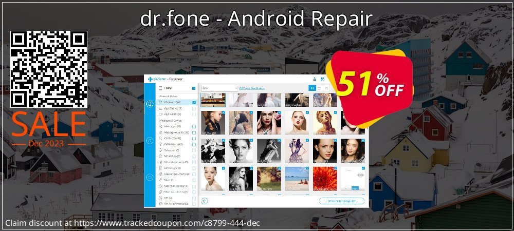 dr.fone - Android Repair coupon on Tattoo Day offering sales