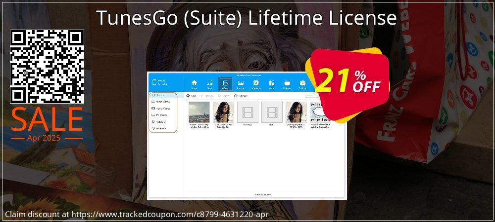 TunesGo - Suite Lifetime License coupon on Mother's Day sales