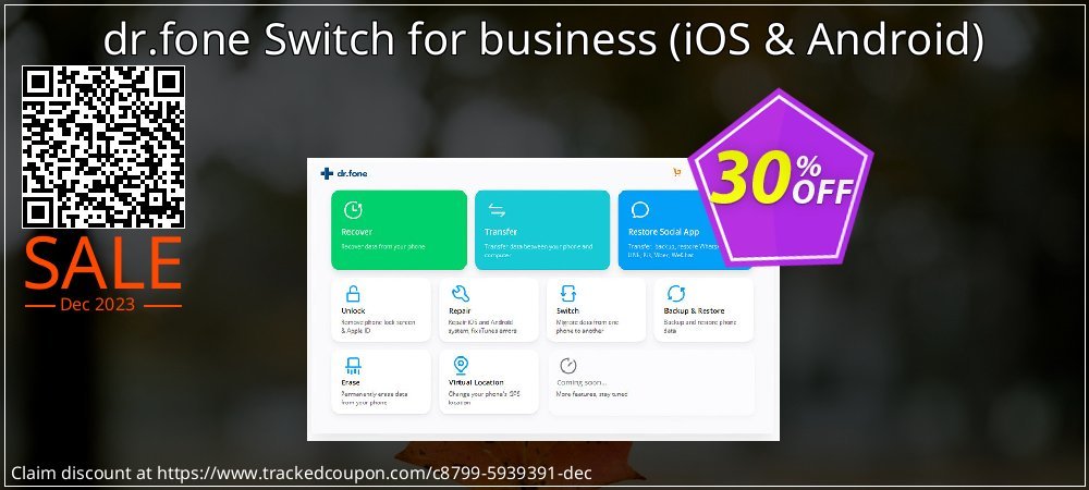 dr.fone Switch for business - iOS & Android  coupon on New Year's eve deals