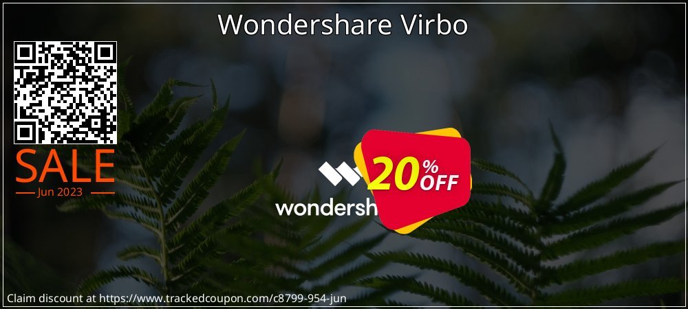 Wondershare Virbo coupon on World Password Day sales