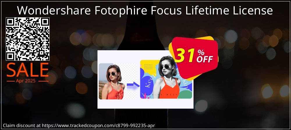 Wondershare Fotophire Focus Lifetime License coupon on Mother's Day discount