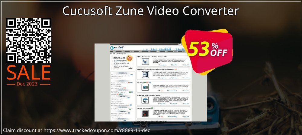 Cucusoft Zune Video Converter coupon on Easter Day discount