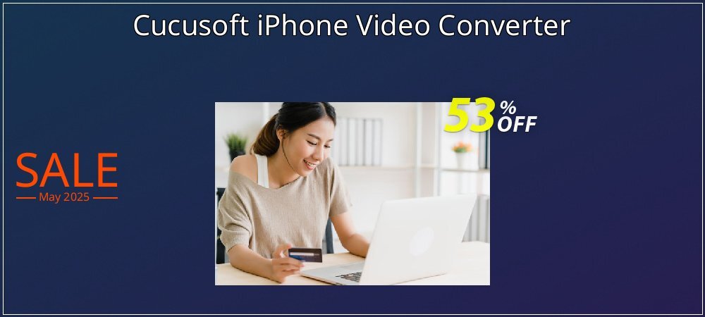 Cucusoft iPhone Video Converter coupon on Mother Day offer