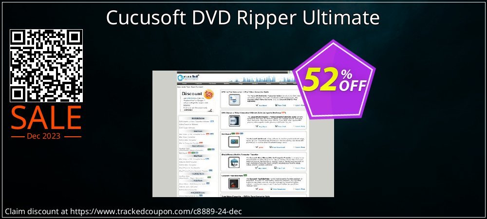 Cucusoft DVD Ripper Ultimate coupon on Tell a Lie Day offering sales