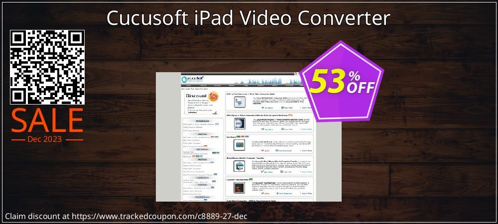 Cucusoft iPad Video Converter coupon on April Fools' Day promotions