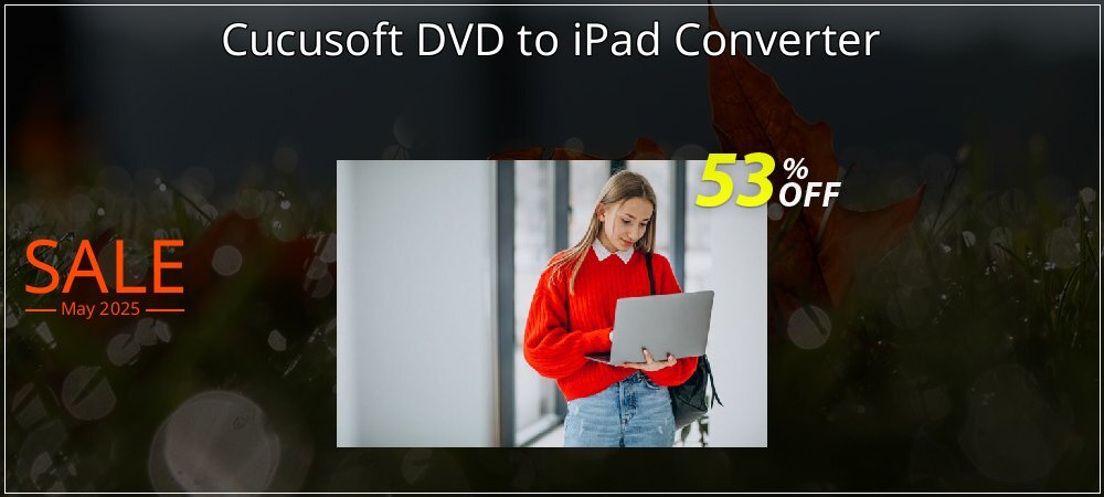 Cucusoft DVD to iPad Converter coupon on Easter Day sales