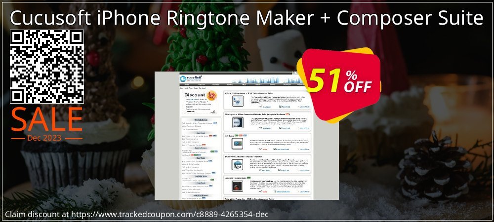 Cucusoft iPhone Ringtone Maker + Composer Suite coupon on April Fools' Day sales