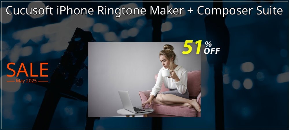 Cucusoft iPhone Ringtone Maker + Composer Suite coupon on April Fools' Day sales