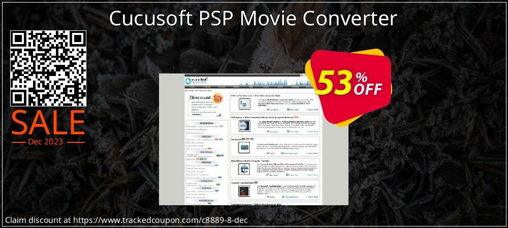 Cucusoft PSP Movie Converter coupon on Easter Day discounts