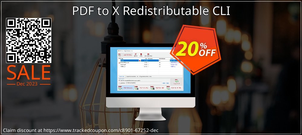 PDF to X Redistributable CLI coupon on Working Day discounts