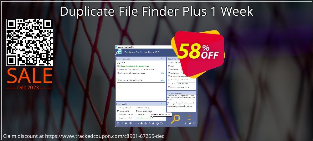 Duplicate File Finder Plus 1 Week coupon on National Walking Day deals