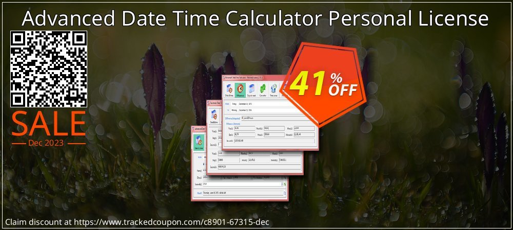 Advanced Date Time Calculator Personal License coupon on National Walking Day super sale