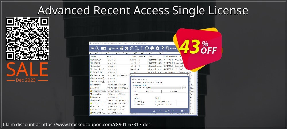 Advanced Recent Access Single License coupon on April Fools' Day promotions