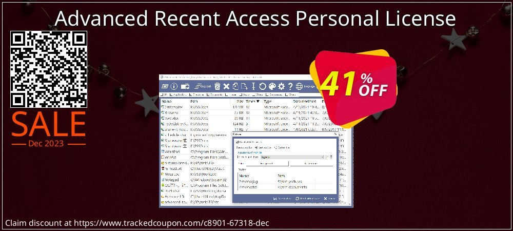 Advanced Recent Access Personal License coupon on Easter Day sales