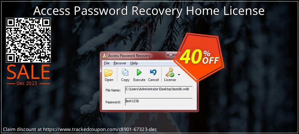 Access Password Recovery Home License coupon on Easter Day offering sales