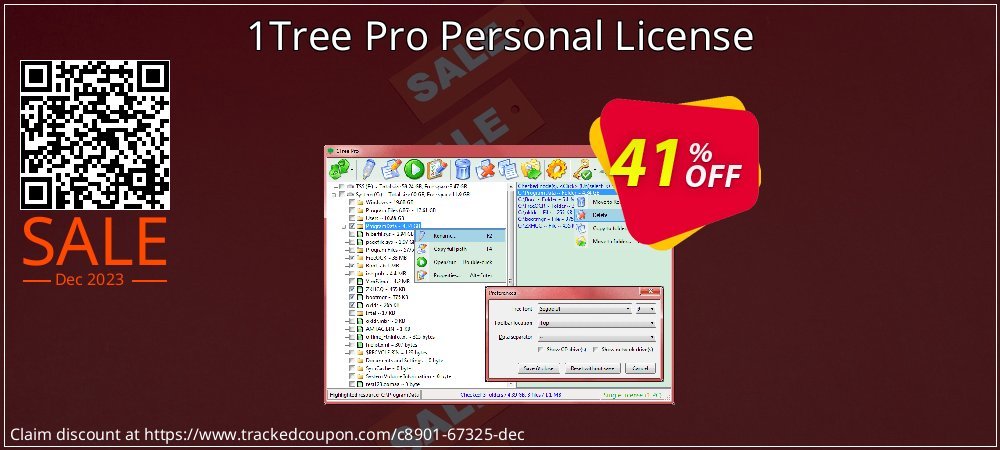 1Tree Pro Personal License coupon on National Walking Day discounts