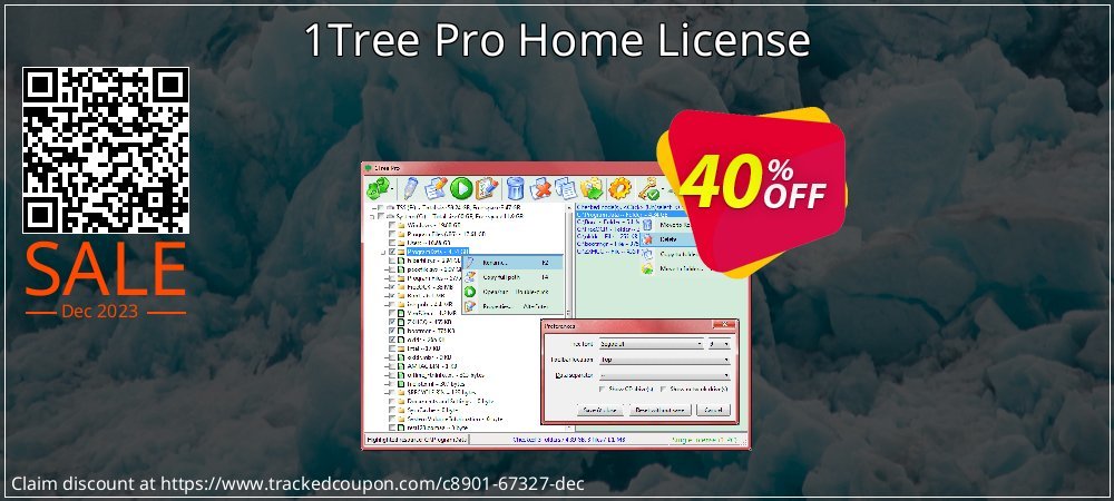 Get 40% OFF 1Tree Pro Home License offer