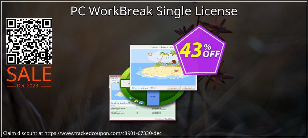 PC WorkBreak Single License coupon on Mother Day offering discount