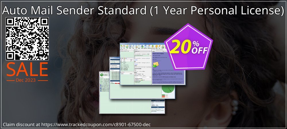 Auto Mail Sender Standard - 1 Year Personal License  coupon on Mother Day discount
