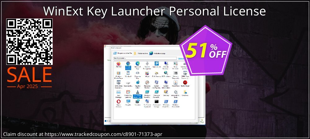 WinExt Key Launcher Personal License coupon on Easter Day offering sales