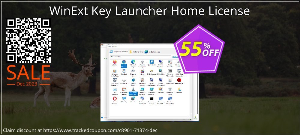 WinExt Key Launcher Home License coupon on World Smile Day discount