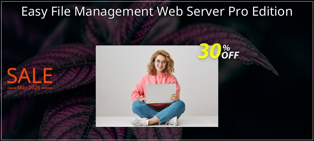 Easy File Management Web Server Pro Edition coupon on World Party Day offering discount