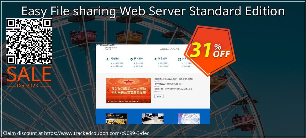 Easy File sharing Web Server Standard Edition coupon on Easter Day offering sales