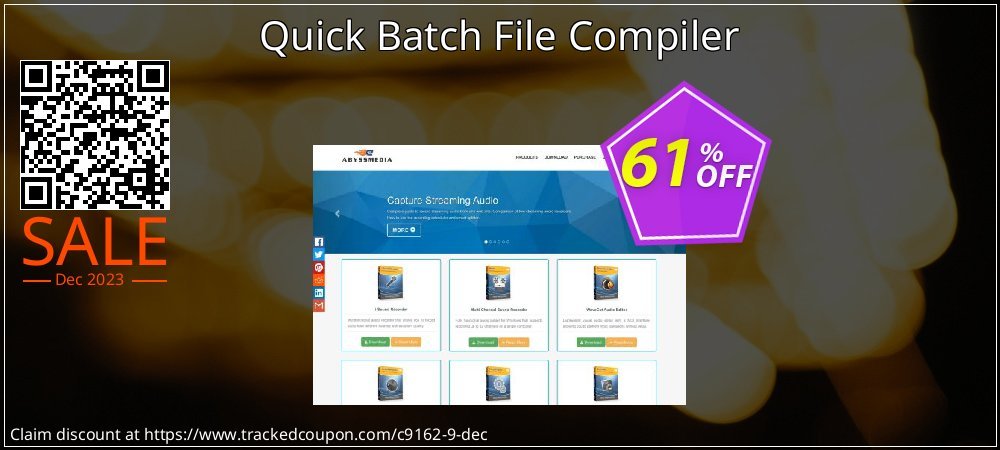 Quick Batch File Compiler coupon on Tell a Lie Day offer
