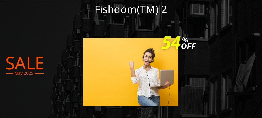 Fishdom - TM 2 coupon on April Fools' Day discounts