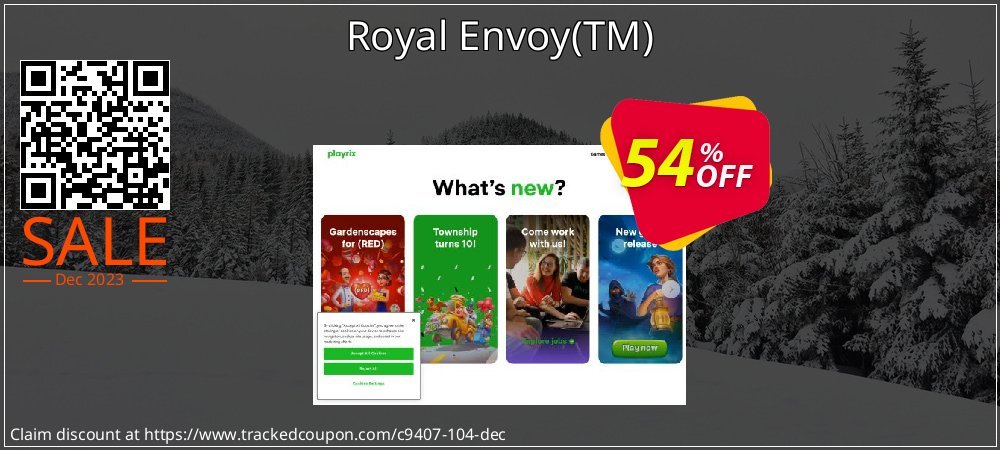 Royal Envoy - TM  coupon on Tell a Lie Day sales