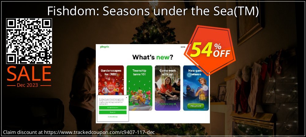 Fishdom: Seasons under the Sea - TM  coupon on Xmas Day discount