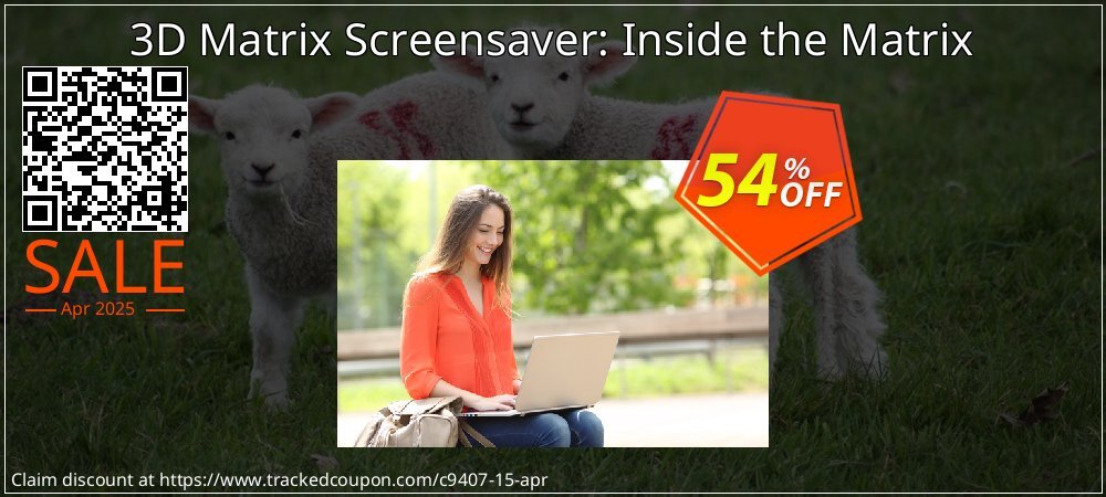 3D Matrix Screensaver: Inside the Matrix coupon on National Walking Day deals