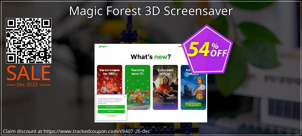 Magic Forest 3D Screensaver coupon on National Loyalty Day offering discount