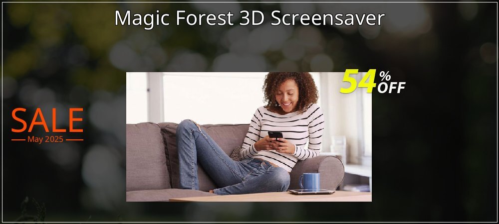 Magic Forest 3D Screensaver coupon on National Loyalty Day offering discount